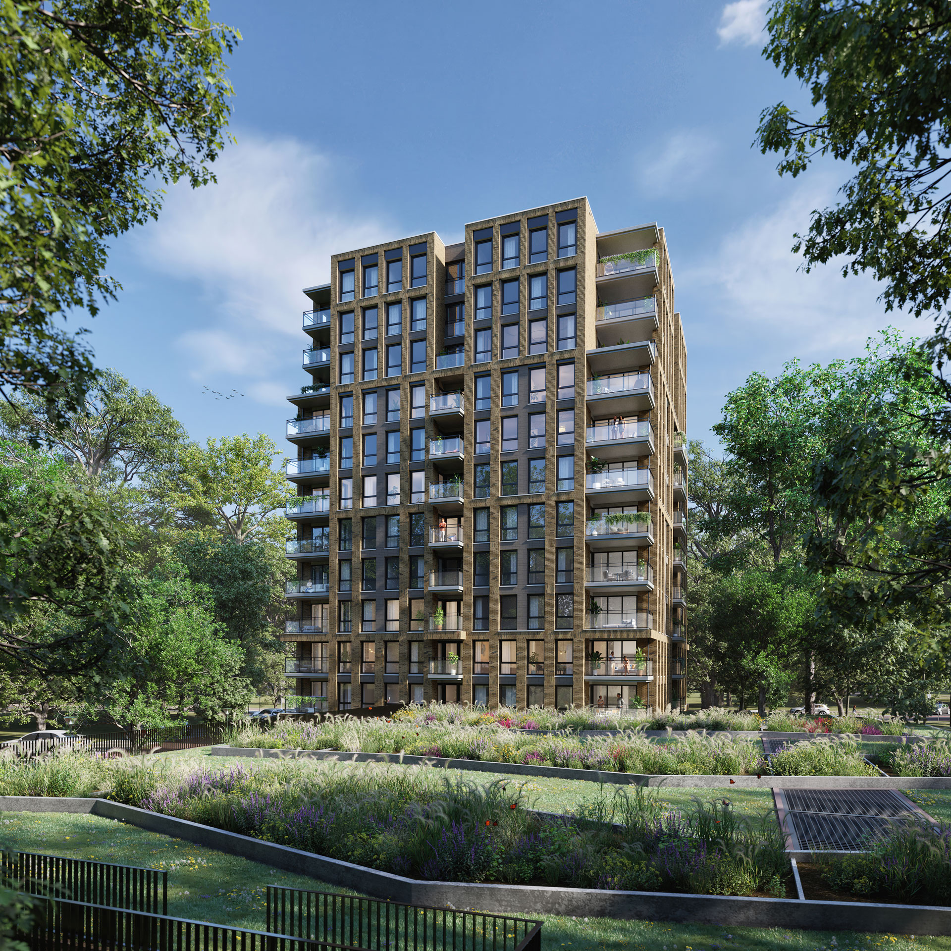 BIM modellering en bouwkundige uitwerking voor 75 appartementen Dunoveste in Doorwerth door ISO&sup3;